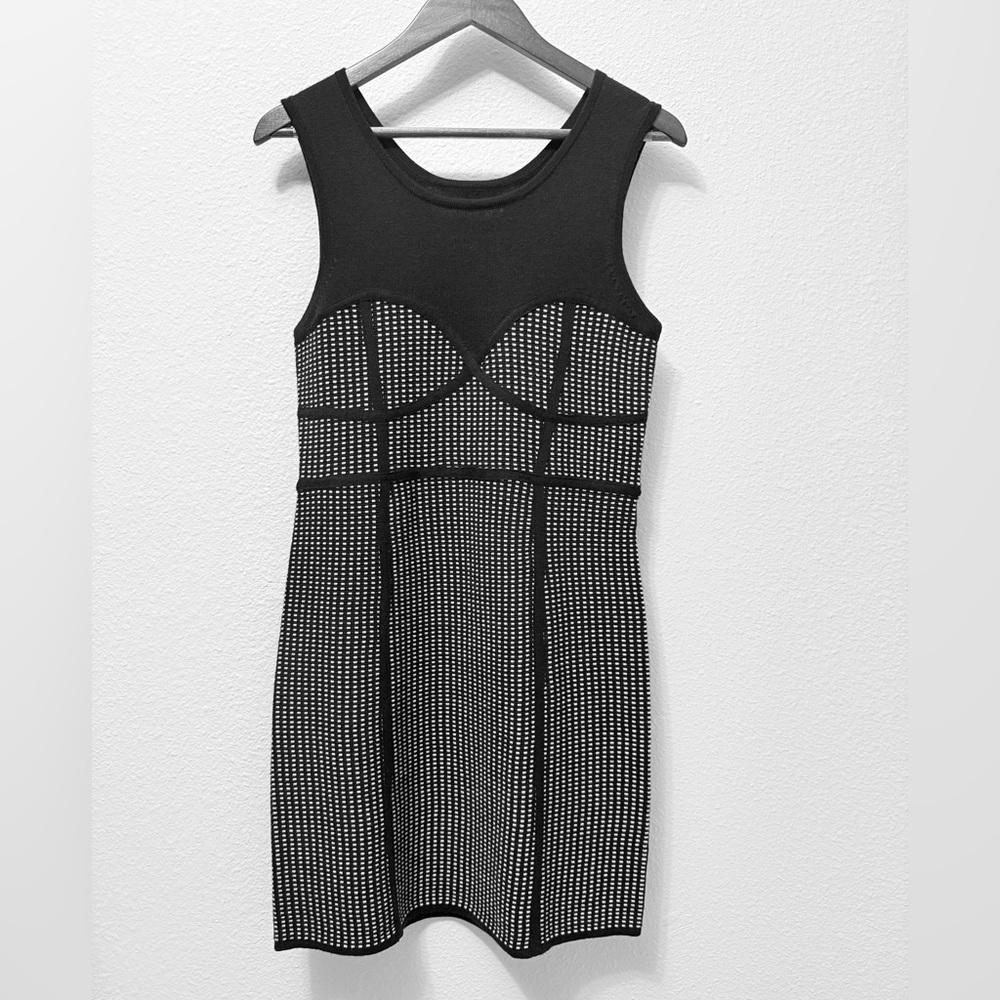 Anthropologie Leifsdottir Cocktail Bodycon Mini Dress Size M - Picture 3 of 13